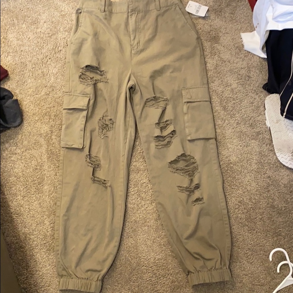 Jean joggers